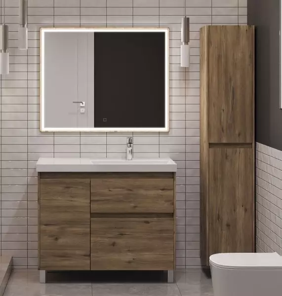 Мебель для ванной Aquanet Nova Lite 20 90 дуб рустикальный леваяправая 59658₽