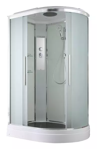 Душевая кабина AvaCan EM2812L 12080 низкий поддон матоваябелая левая 75350₽