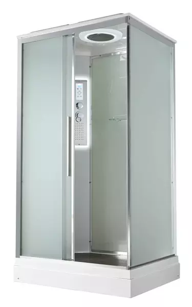 Душевая кабина AvaCan KD2911LED 11090 низкий поддон матоваябелая с гидромассажем с электрикой правая левая универсальная 89000₽