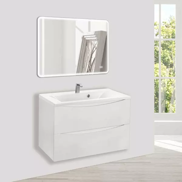 Мебель для ванной подвесная Vincea Mia 75 GWhite 44950₽