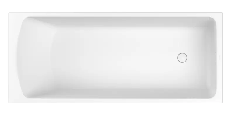 Ванна из искусственного камня Whitecross Coin 18070 с ножками с сифоном белая матовая 161690₽