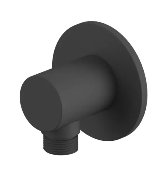 Подключение для душевого шланга «Whitecross» Y Y1018BL чёрное матовое