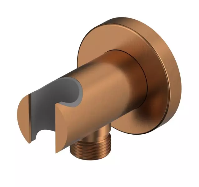 Подключение для душевого шланга «Whitecross» Y Y1005CPB с держателем для лейки брашированная медь