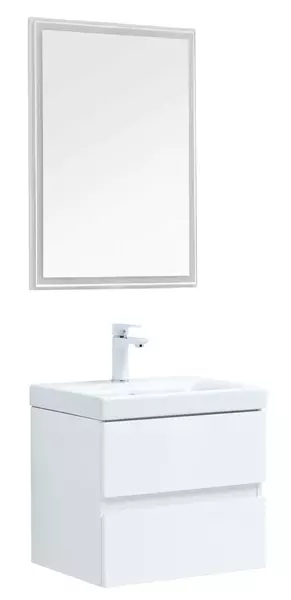 Мебель для ванной подвесная Aquanet Беркли 50 белый глянец 23872₽
