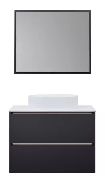 Мебель для ванной подвесная Allen Brau Activity 90 антрацит матовыйолива браш 307987 181816₽