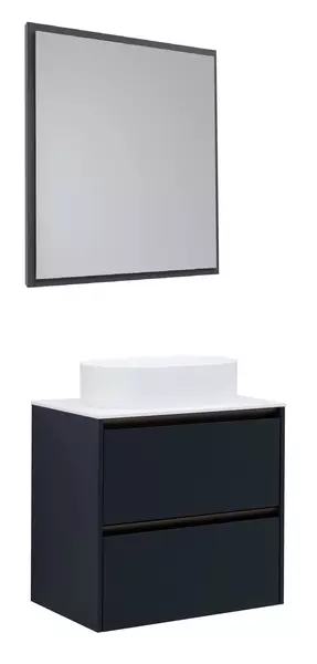 Мебель для ванной подвесная Allen Brau Activity 70 антрацит матовыйолива браш 307973 160222₽