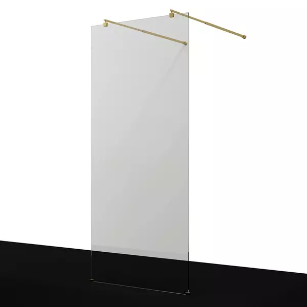 Душевая перегородка «WasserKRAFT» Vechte 60W40PG 120/200 прозрачная/золото