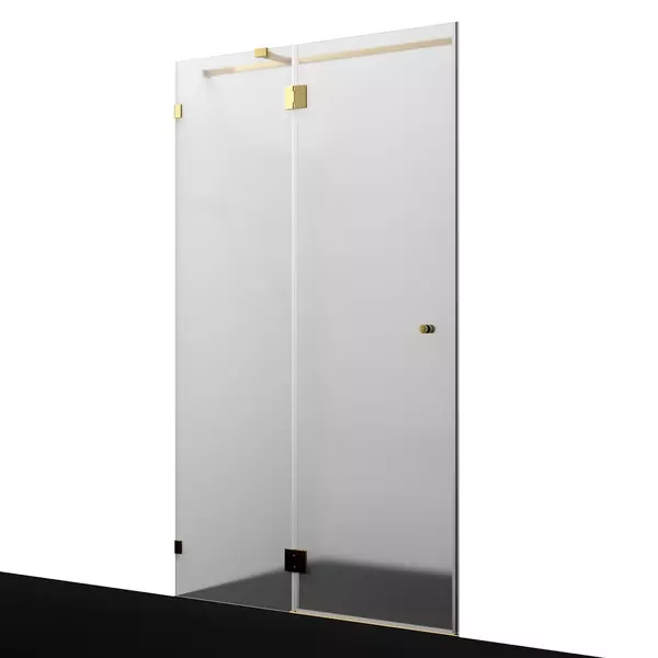 Душевая дверь WasserKRAFT Ems 76H05L-MG 120200 матоваязолото без поддона левая 88260₽