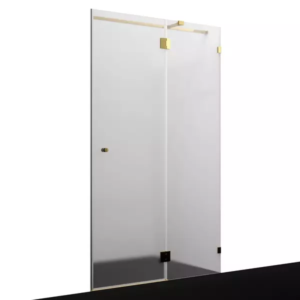 Душевая дверь WasserKRAFT Ems 76H05R-MG 120200 матоваязолото без поддона правая 88270₽