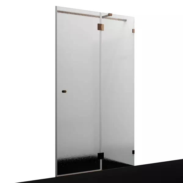 Душевая дверь WasserKRAFT Paar 88H05R-TXG 120200 текстурнаярозовое золото без поддона правая 89460₽