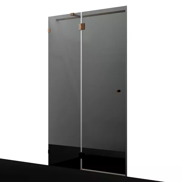 Душевая дверь WasserKRAFT Paar 88H05-TG 120200 тонированнаярозовое золото без поддона универсальная 90640₽