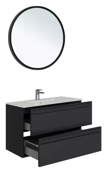 Мебель для ванной подвесная Allen Brau Eclipse 20 100 anthracite matt 151708₽