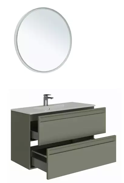 Мебель для ванной подвесная Allen Brau Eclipse 20 80 cement grey matt 143187₽