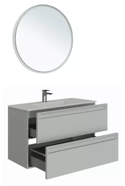 Мебель для ванной подвесная Allen Brau Eclipse 20 60 рapyrus white matt 128965₽