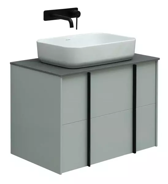 Тумба с раковиной «Allen Brau» Reality 70 подвесная papyrus white matt