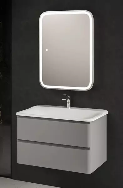 Мебель для ванной подвесная AQUAme S4 80 серая 45500₽