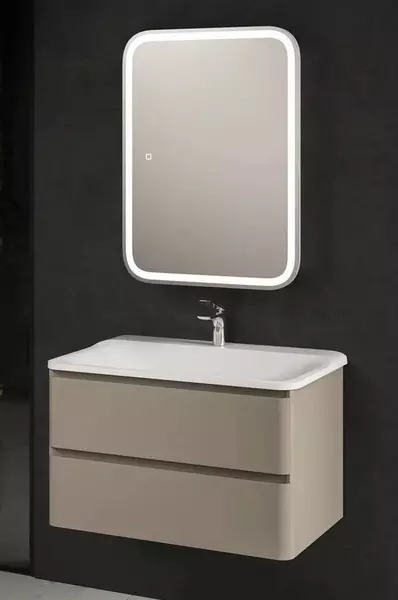 Мебель для ванной подвесная AQUAme S4 80 бежевая 45500₽