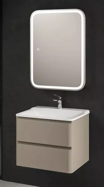 Мебель для ванной подвесная AQUAme S4 60 бежевая 41300₽