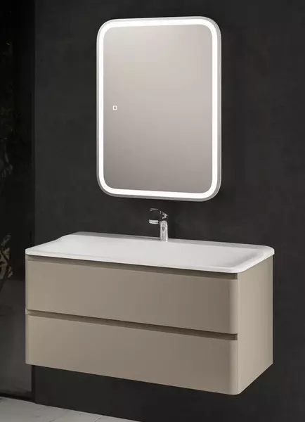 Мебель для ванной подвесная AQUAme S4 100 бежевая 49800₽