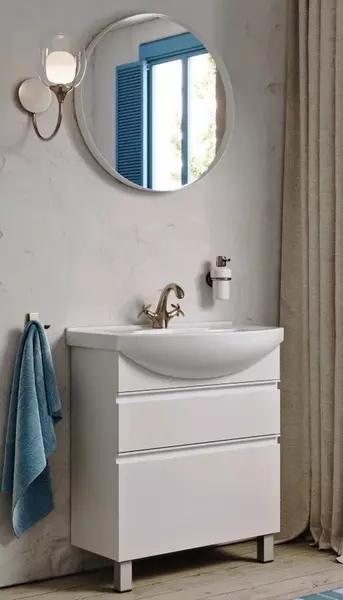 Мебель для ванной Aqwella Rodos 65 белая 35140₽