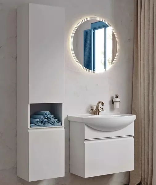 Мебель для ванной подвесная Aqwella Rodos 65 белая 28643₽