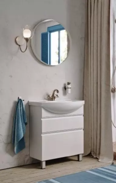 Мебель для ванной Aqwella Rodos 88 белая 42219₽