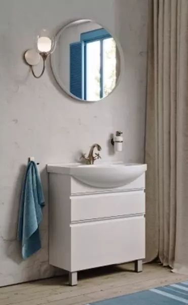 Мебель для ванной Aqwella Rodos 76 белая 39528₽