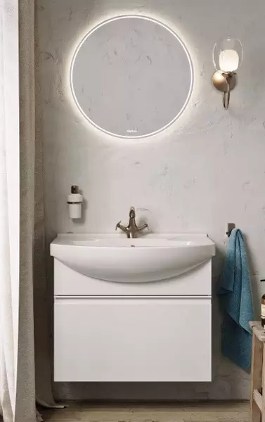 Мебель для ванной подвесная Aqwella Rodos 76 белая 32350₽