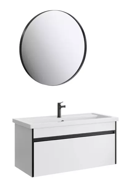 Мебель для ванной подвесная Aqwella Urban 100 белый глянец 45001₽