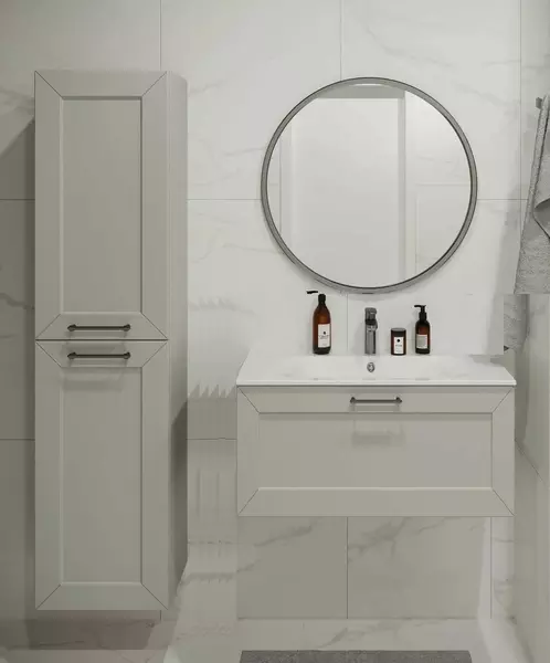 Мебель для ванной Terminus Виктория 60 с 1 ящиком подвесная белая 69300₽