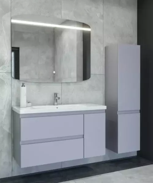 Мебель для ванной подвесная «Caprigo» Форте 100 с 1 дверцей стилл левая/правая