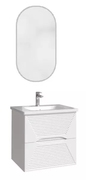 Мебель для ванной подвесная «Caprigo» Модо Терца 60 бланж