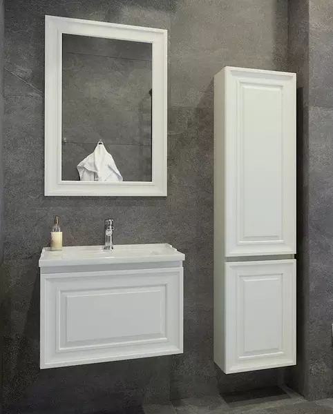 Мебель для ванной подвесная «Caprigo» Понца 60 белая