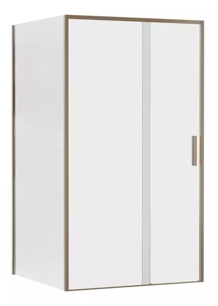 Душевой угол-ограждение Aquanet Pleasure Evo AE65-10090-GBT прозрачныйзолото-никель брашированный без поддона универсальный 36730₽