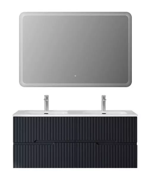 Мебель для ванной подвесная Cezares Duet-N 120 с 4 ящиками Grafito 118100₽
