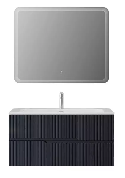 Мебель для ванной подвесная Cezares Duet-N 100 Grafito 80900₽