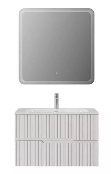 Мебель для ванной подвесная Cezares Duet-N 80 Bianco Lucido 84700₽