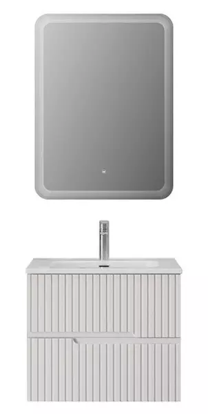 Мебель для ванной подвесная Cezares Duet-N 70 Bianco Lucido 80500₽