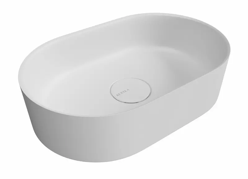 Раковина Kupala Ruslo 5636 искусственный камень белая матовая 39640₽