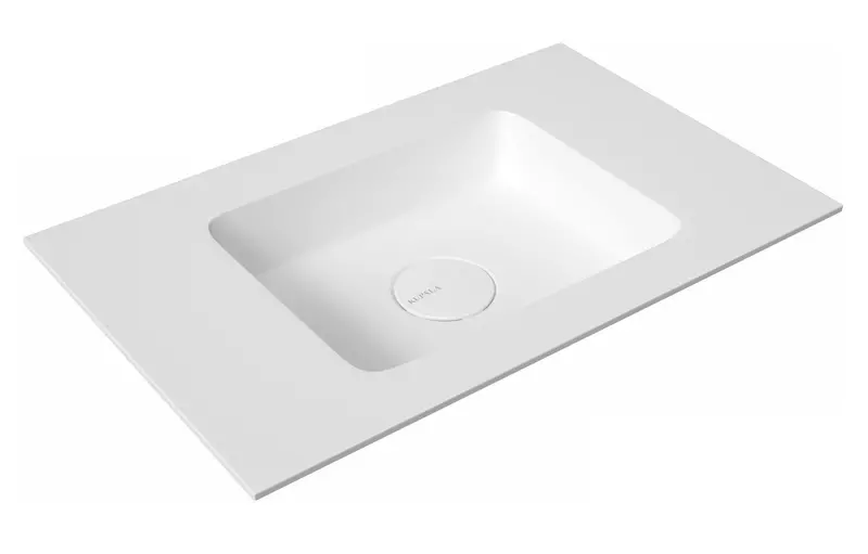 Раковина «Kupala» Kupala 80 искусственный камень белая матовая