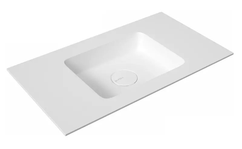 Раковина «Kupala» Kupala 90 искусственный камень белая матовая