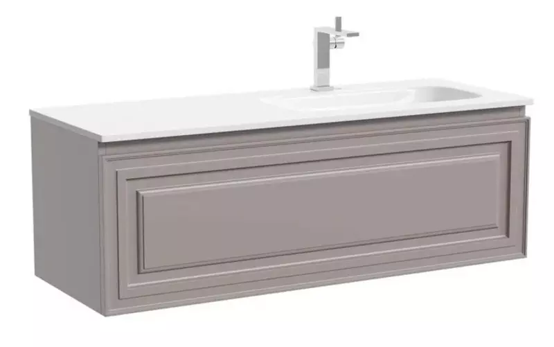 Тумба с раковиной Sancos Very 120 Grace CN7021 12146 подвесная Doha Soft правая 68270₽