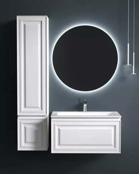 Мебель для ванной подвесная Sancos Very 80 Bianco 63230₽