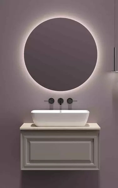 Мебель для ванной подвесная Sancos Very 80 со столешницей Doha Soft 82380₽