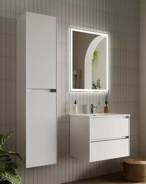 Мебель для ванной подвесная Sancos Cento 60 белая глянцевая 61680₽