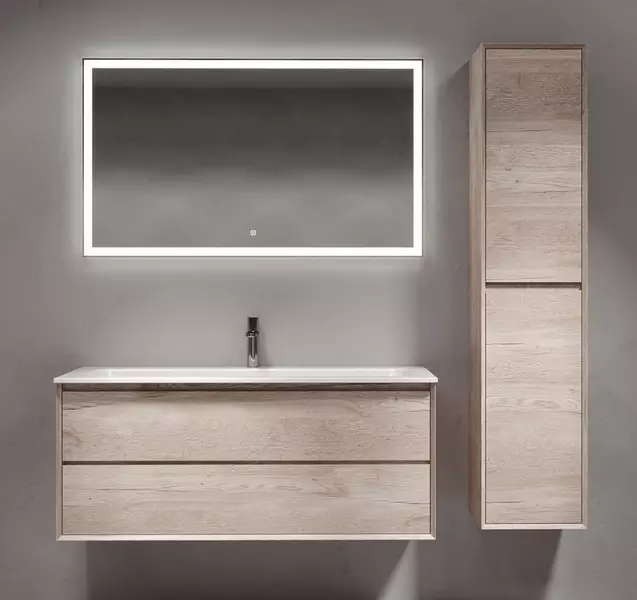 Мебель для ванной подвесная Sancos Marmi 20 120 дуб галифакс натуральный 99560₽