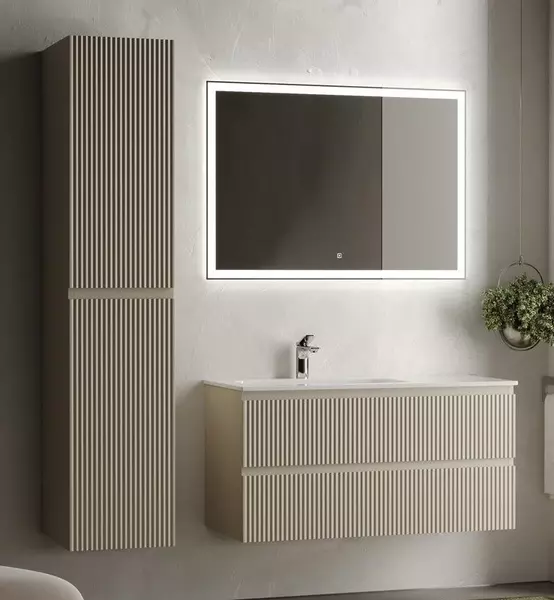 Мебель для ванной подвесная Sancos Snob R 100 Beige Soft леваяправая 81840₽