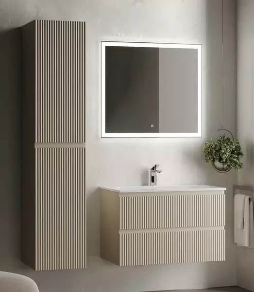 Мебель для ванной подвесная Sancos Snob R 80 Beige Soft 69330₽