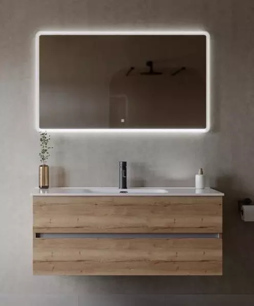 Мебель для ванной подвесная Sancos Urban 120 дуб галифакс натуральный 83170₽