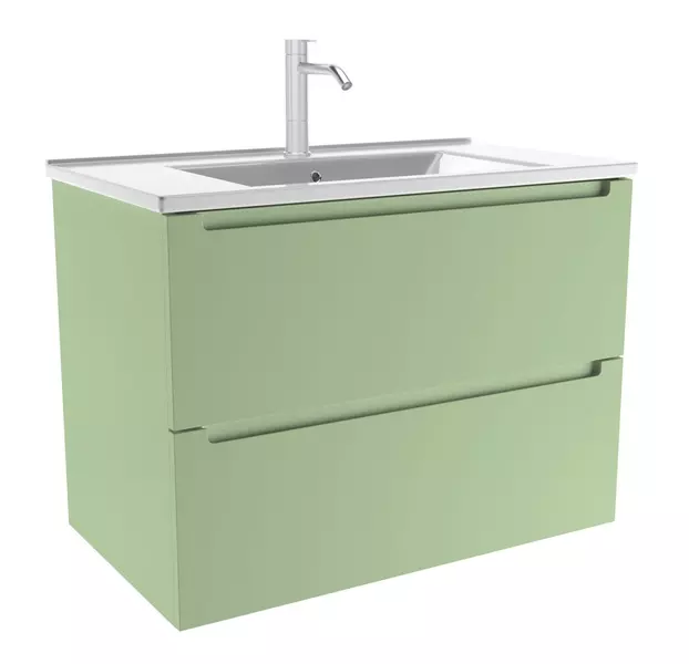 Тумба с раковиной «ZOV» Дион 60 (NS60 60) подвесная фисташковая